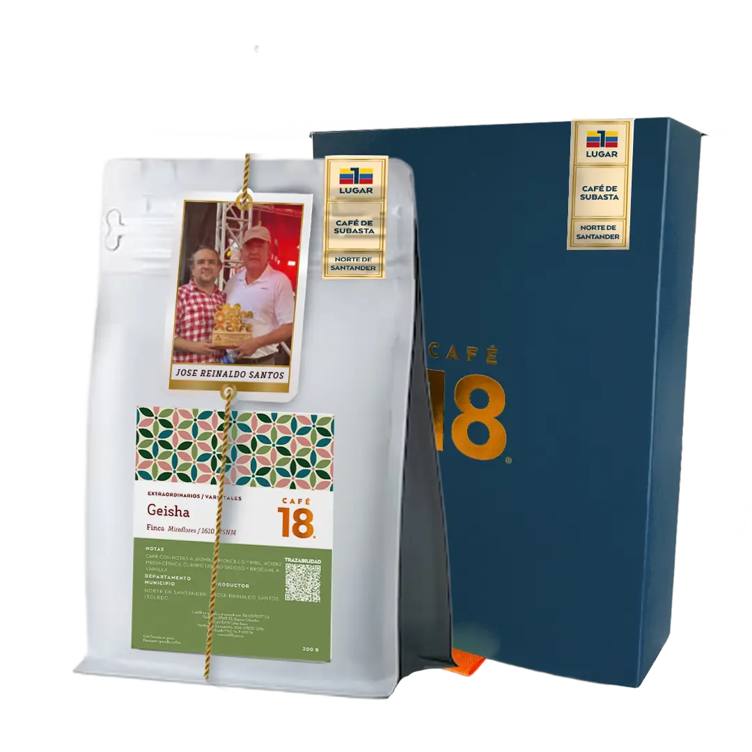 Geisha Miraflores  - Subasta de café Norte de Santander - Peso 200g