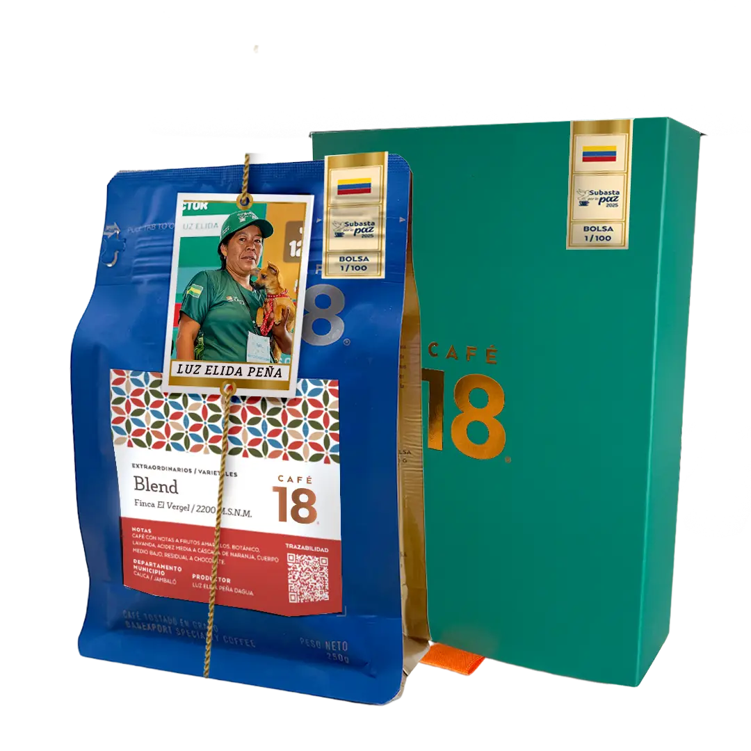 Blend El Vergel Subasta por la paz