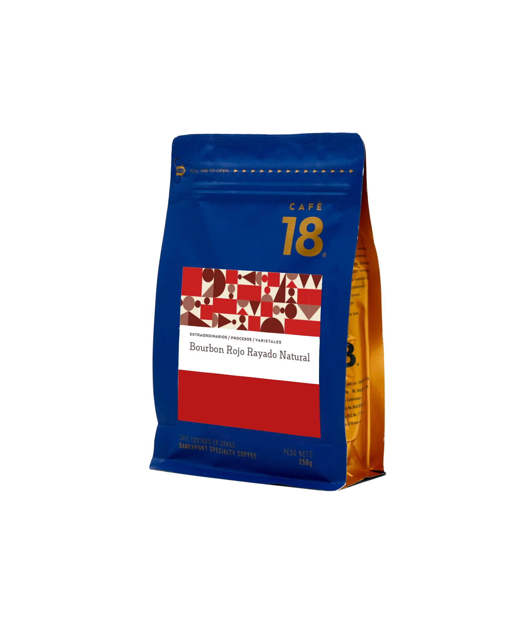 Bourbon Rojo Rayado Natural