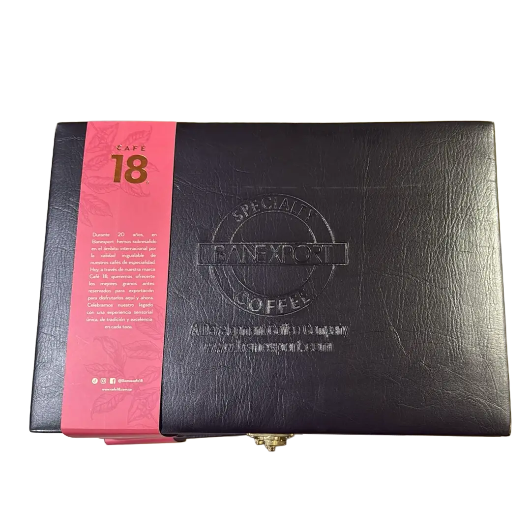 Caja de cuero Banexport