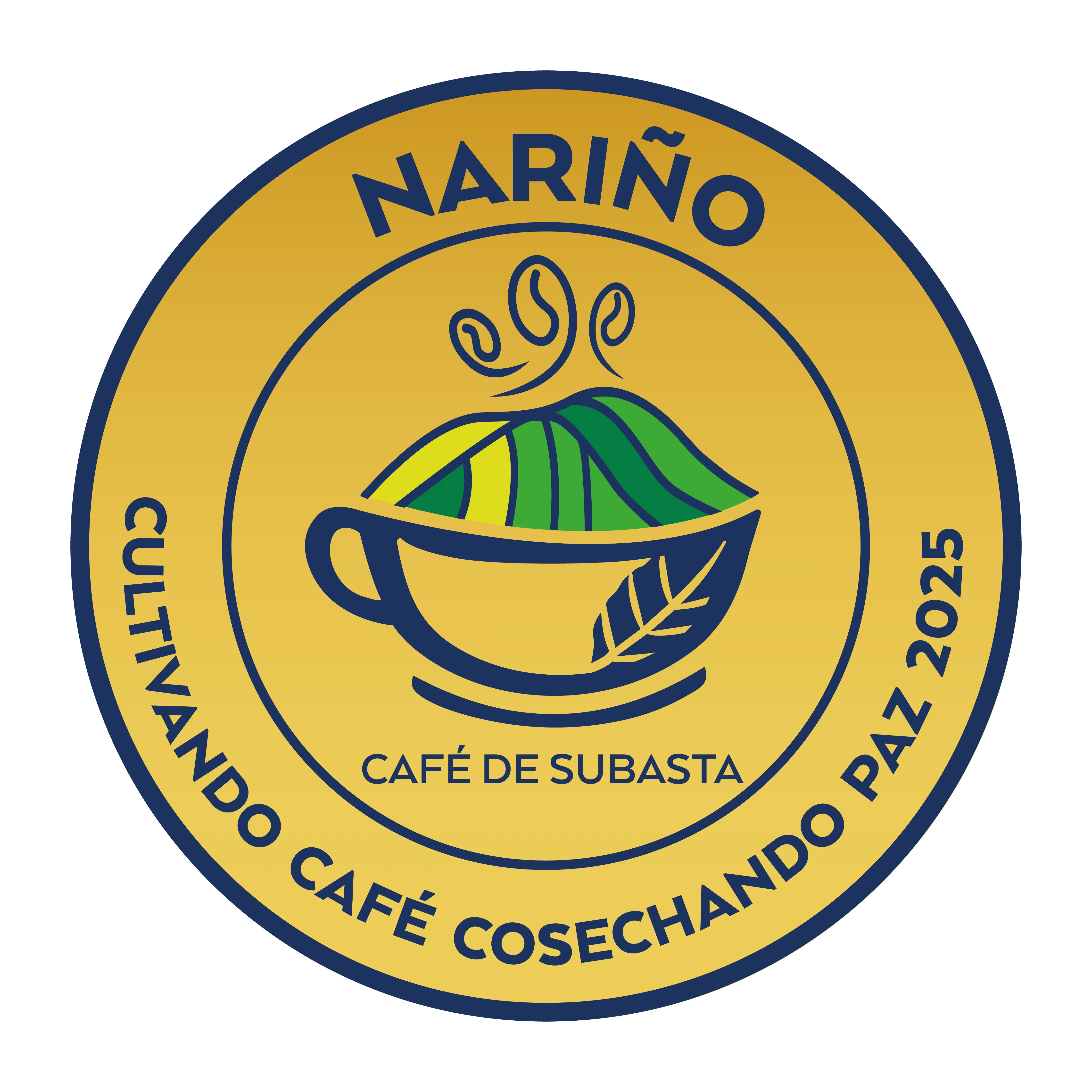 Café de subasta Nariño cultivando café cosechando paz